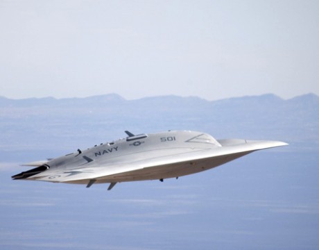 X-47B UCAS-D cruise