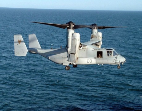 v-22 osprey landing