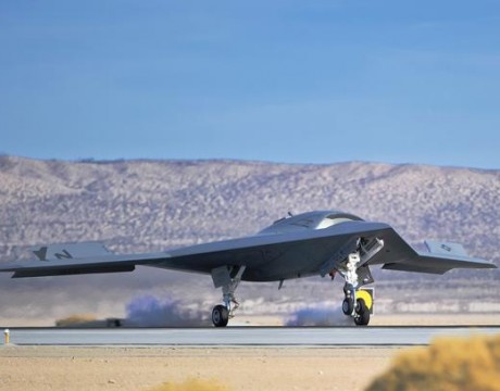 x-47b landing