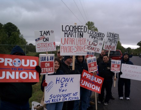 Lockheed strikers