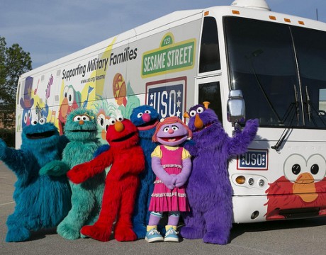 Sesame Street USO Pax River