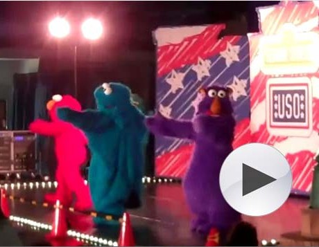 USO Sesame Street at Pax River