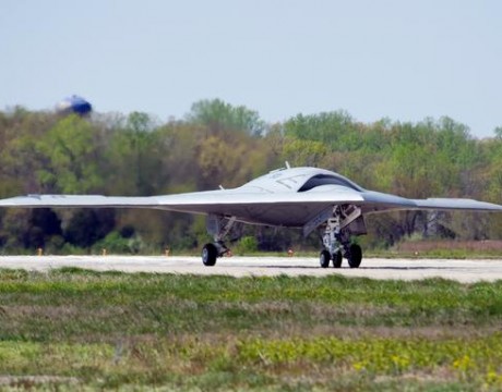 X-47B UCAS taxi