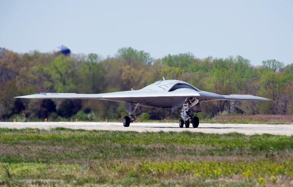 X-47B UCAS taxi