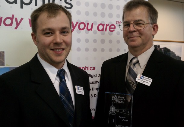 Barefoot Graphics wins Beacon Award