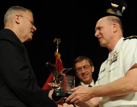 Rear Adm. Shannon award