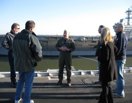 Pax River on USS Enterprise