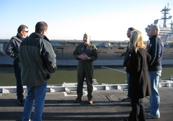 Pax River on USS Enterprise