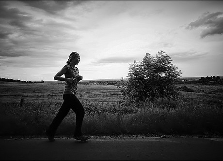 running