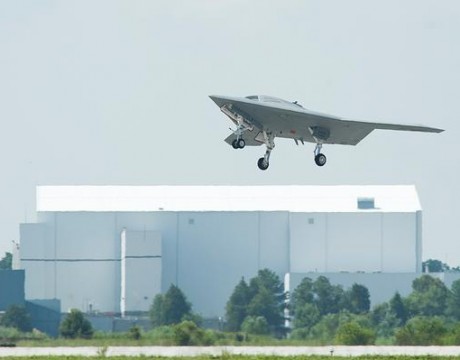 x-47b UCAS first flight