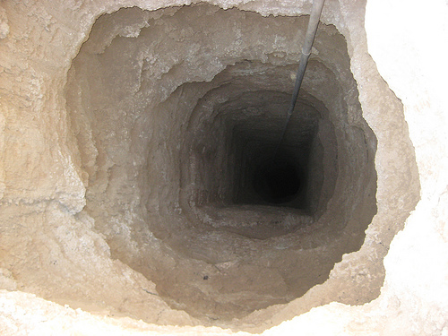 deep hole