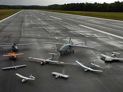Webster Field drones