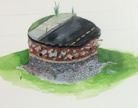Annmarie Garden Hidden Midden concept