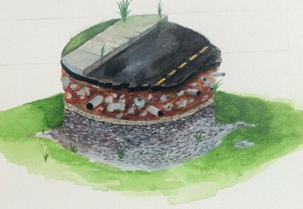 Annmarie Garden Hidden Midden concept