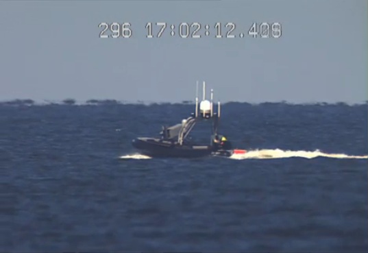 armed drone boat project