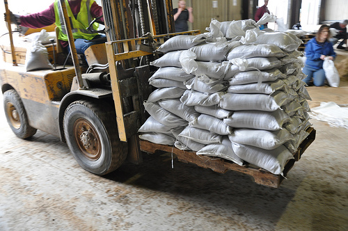 sandbags