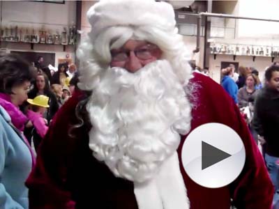 Bay District VFD Winter Wonderland Santa Claus
