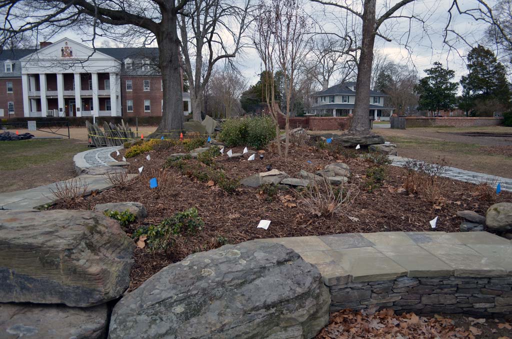 Trinity Episcopal Church landscaping