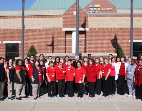 MedStar St. Mary's Hospital Wear Red