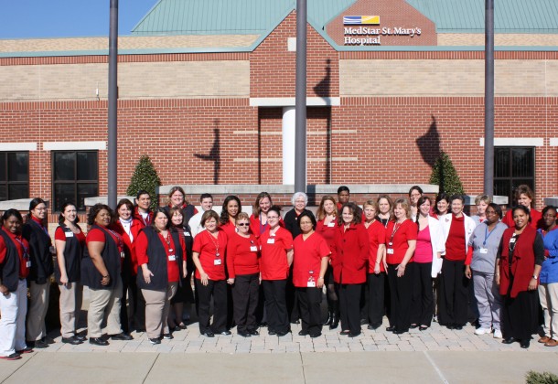 MedStar St. Mary's Hospital Wear Red