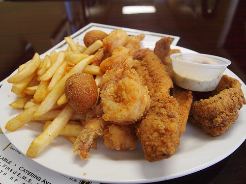 fried seafood