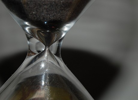 hourglass sand