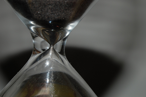 hourglass sand