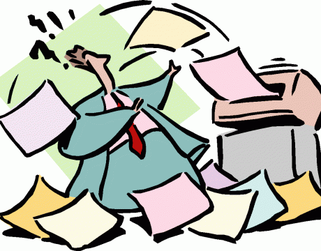 mad printer cartoon