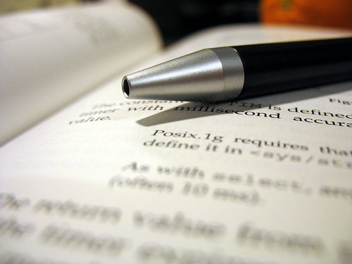 pencil book