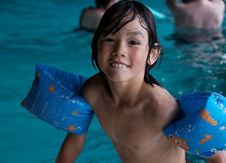 water wings floaties