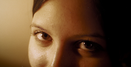 smiliing eyes