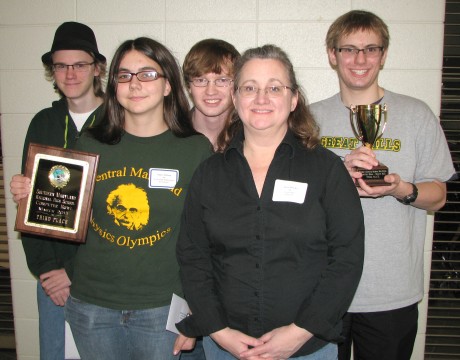 Great Mills 2013 Computer Bowl team