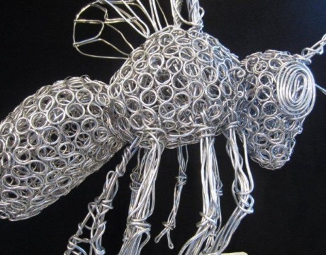annmarie garden wire frame bug