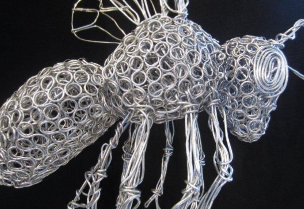 annmarie garden wire frame bug