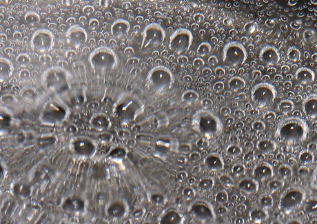 boiling water