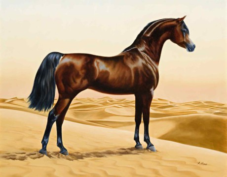 horse painting