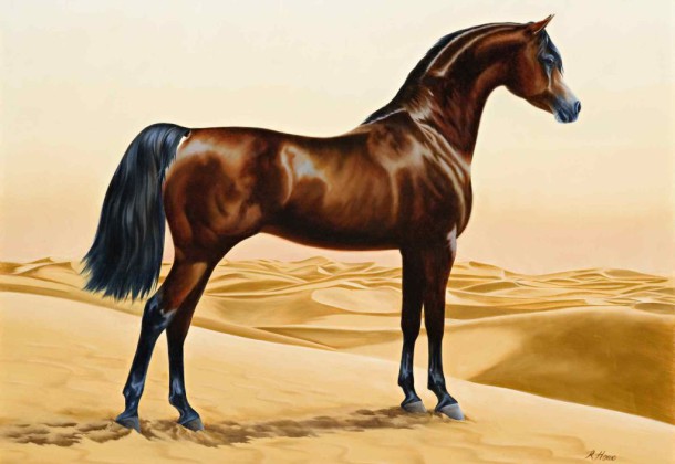 horse painting