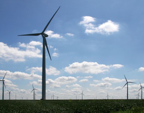 wind turbines