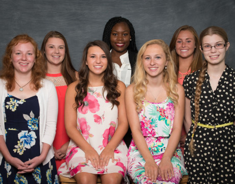 St. Mary'a Hospital Foundation scholarship recipients