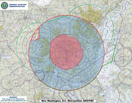 drones in restricted airspace