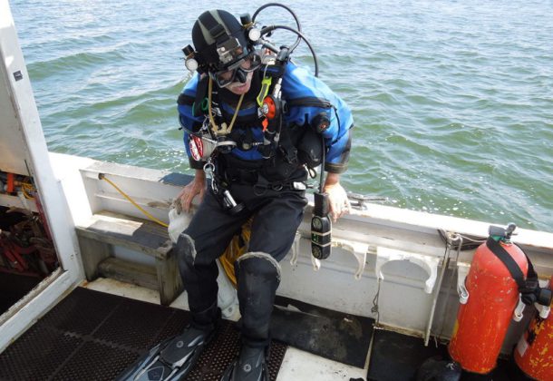 sunken aircraft at Pax River