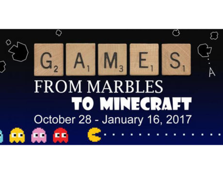 Games exhibit at Annmarie Garden
