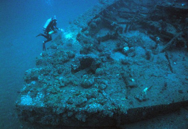 USS Monitor/NOAA image