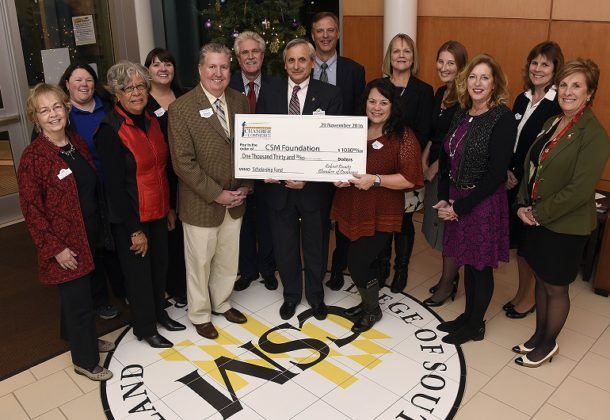 CSM Donations From Calvert Chamber