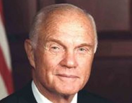 John Glenn remembered by Hoyer
