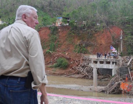 Hoyer Views Hurricane Recovery Efforts