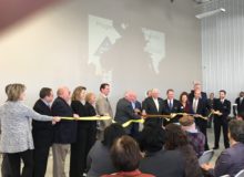 Dignitaries Open Incubator at Airport