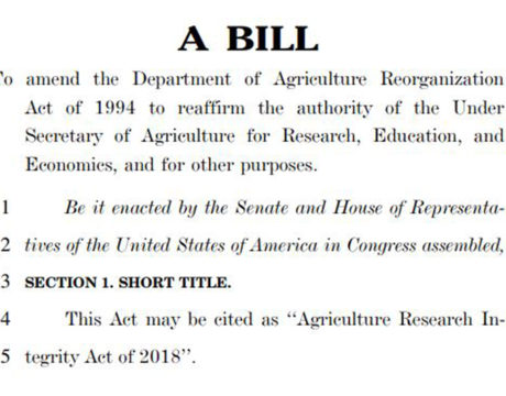 USDA Changes