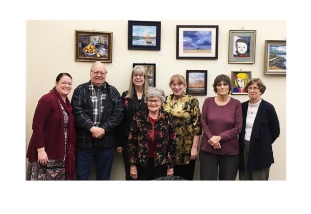 Loffler Seniors Art Show at Library