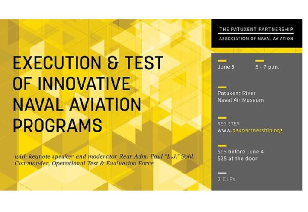 Sohl to Speak on Naval Aviation Programs